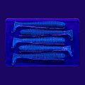 силиконовые приманки Vibro worm 3.4" 13-85-1d-6