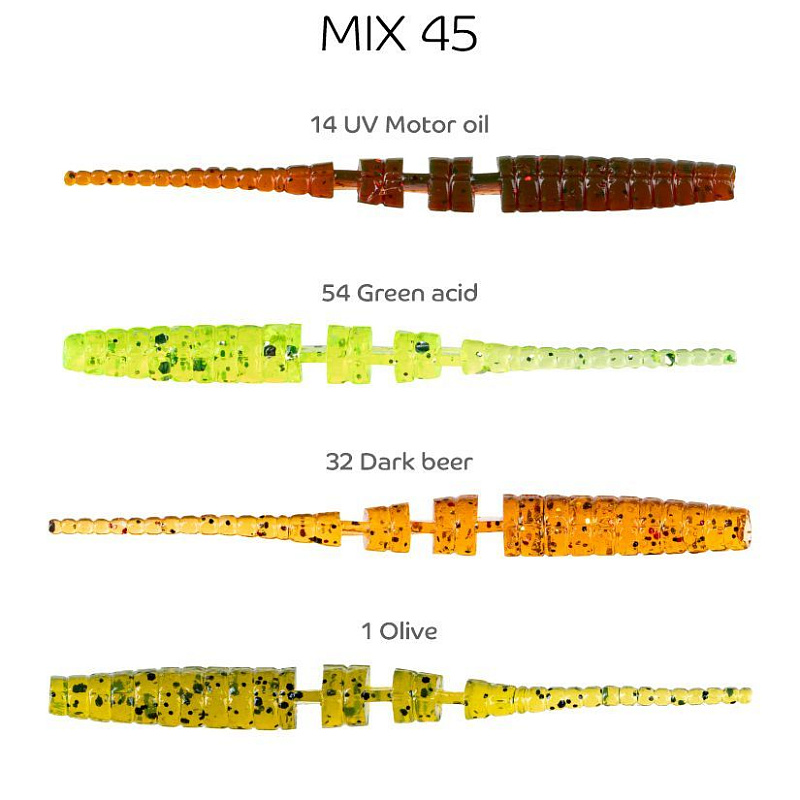 силиконовые приманки Polaris 2" 17-54-M45-6