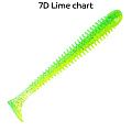 силиконовые приманки Vibro Worm 5'' 80-120-7d-6