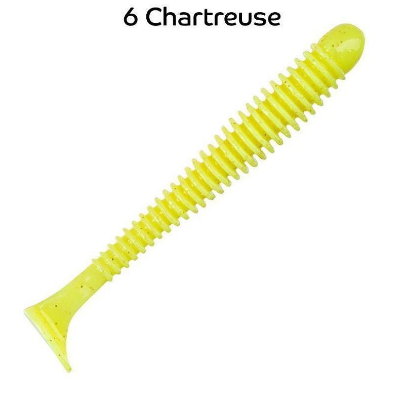 силиконовые приманки Vibro worm 3.4" 12-85-6-6