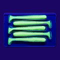 силиконовые приманки Vibro worm 3.4" 12-85-6-6