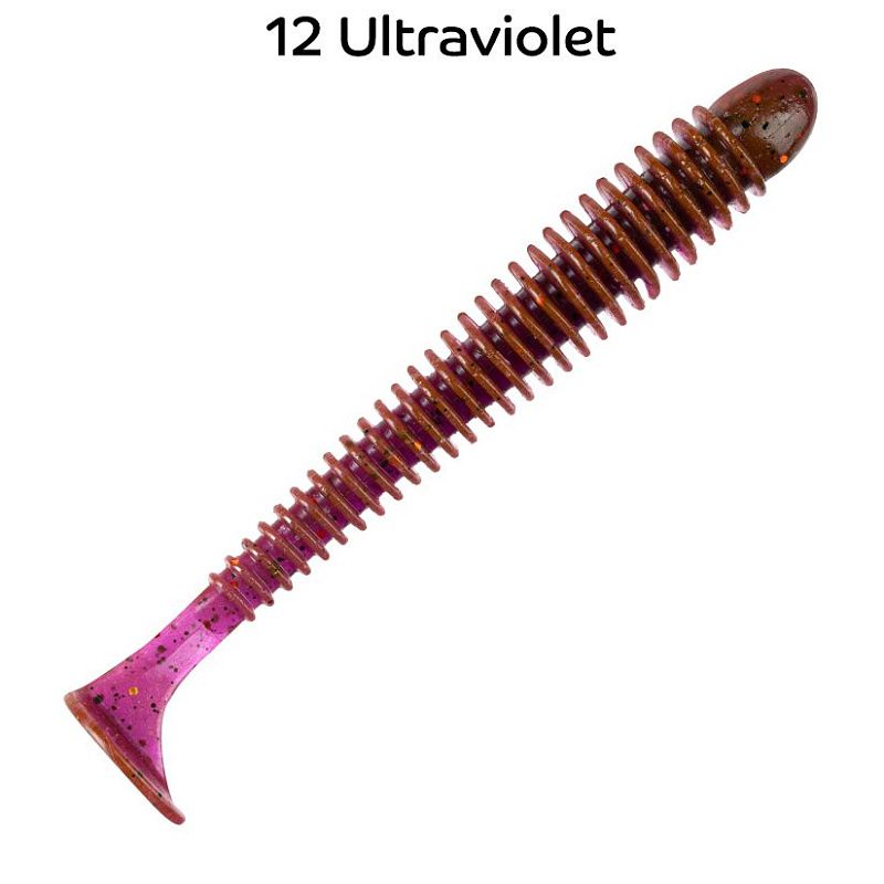 силиконовые приманки Vibro Worm 5'' 80-120-12-6