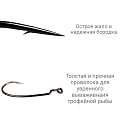 Рыболовные Офсетный крючок CF Big game offset hook №1/0 8 шт