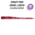 силиконовые приманки Cruel leech 2.2" 8-55-13-6