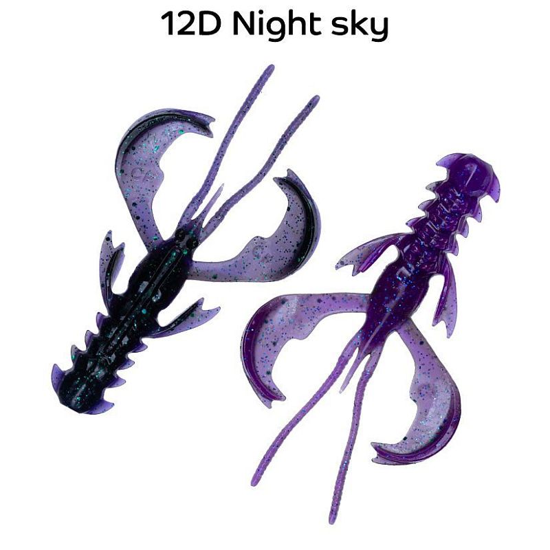 силиконовые приманки Nimble 4" 43-100-12d-6-V