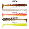 силиконовые приманки Vibro worm 3.4" 12-85-M56-6