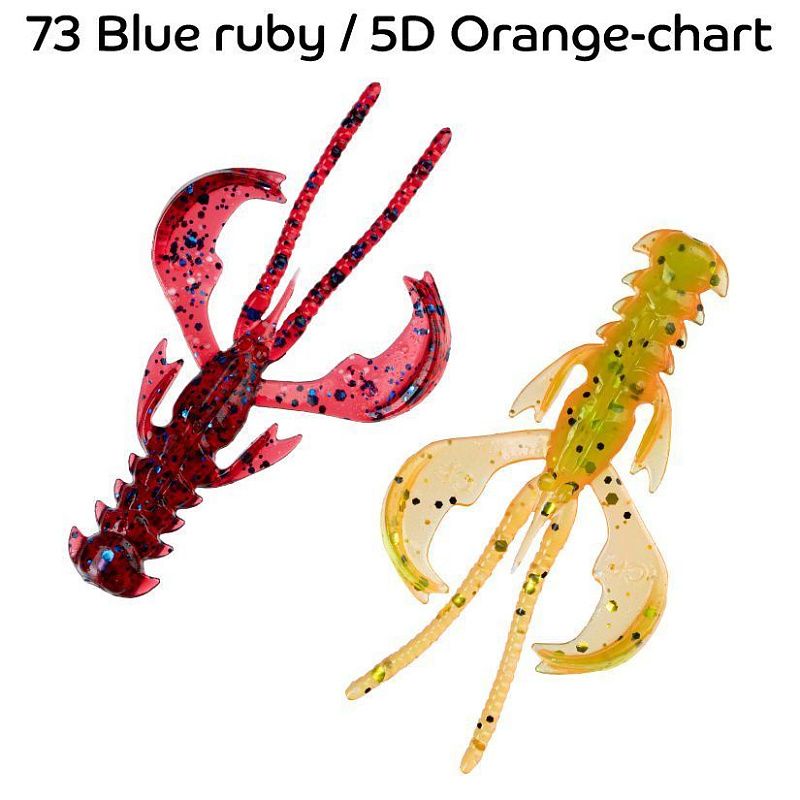 силиконовые приманки Nimble 1.6" 49-40-73/5d-6