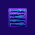 силиконовые приманки Nano minnow 3.5" 54-90-32-6