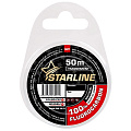 Флюорокарбон STARLINE 100% FLUOROCARBON 0.34 mm 50 m