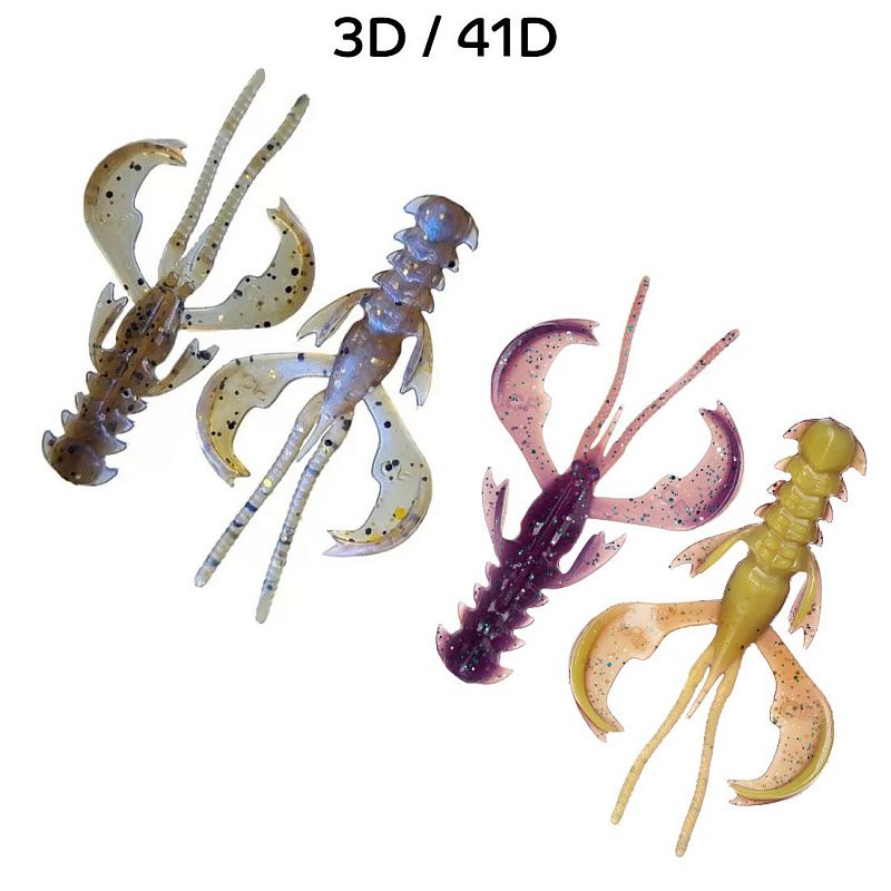 силиконовые приманки Nimble 1.2" 76-30-3d/41d-6