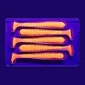 силиконовые приманки Vibro worm 3.4" 12-85-18-6