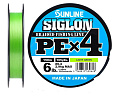 Плетеный шнур Sunline Siglon PE X4 150м #1.5 light green