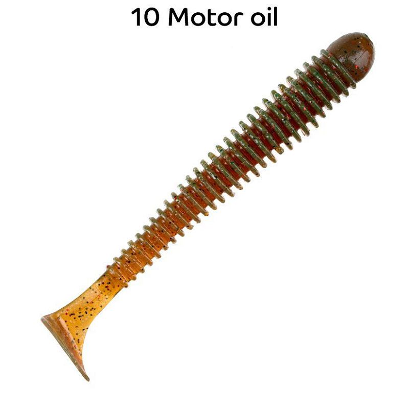 силиконовые приманки Vibro worm 3.4" 12-85-10-6