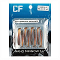 силиконовые приманки Nano minnow 1.6" 6-40-14-6