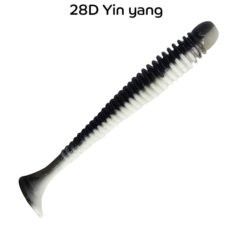 силиконовые приманки Vibro worm 2" 3-50-28d-6