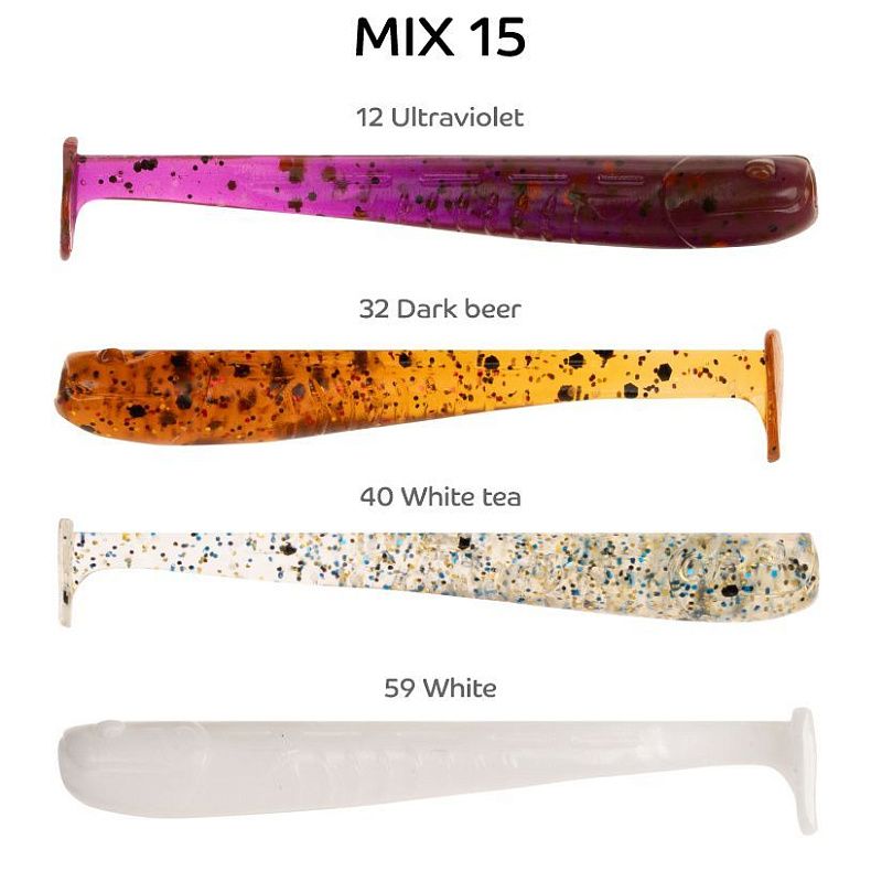 силиконовые приманки Nano minnow 2.2" 22-55-M15-6