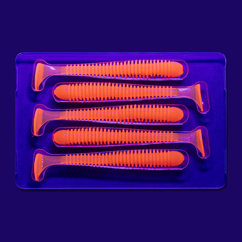 силиконовые приманки Vibro worm 3.4" 12-85-64-6