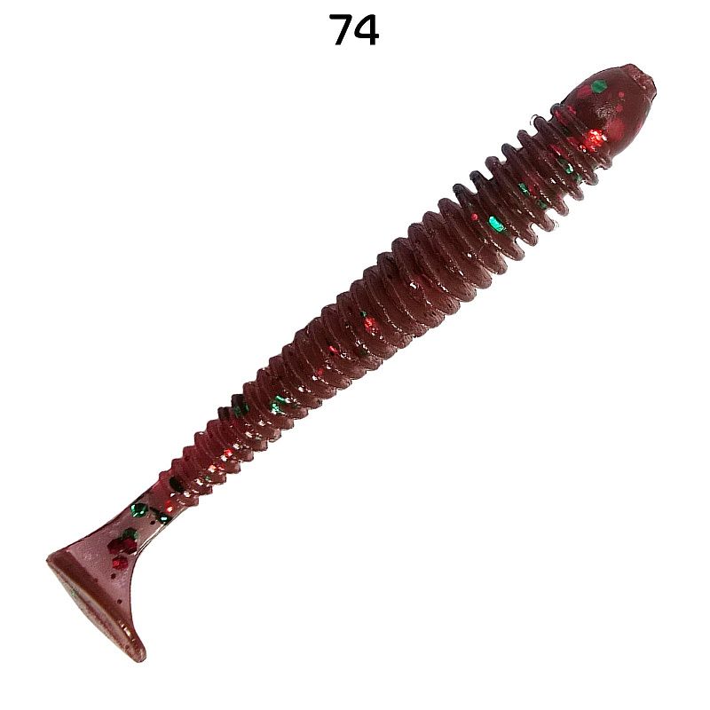 силиконовые приманки Vibro worm 2" 3-50-74-6