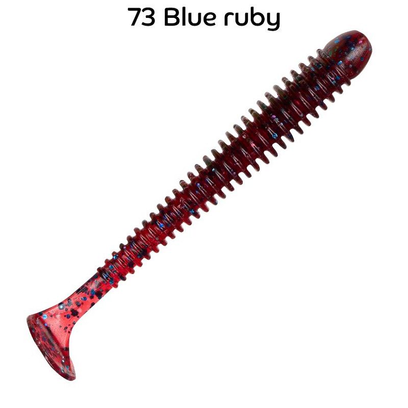 силиконовые приманки Vibro Worm 2.5'' 81-65-73-6