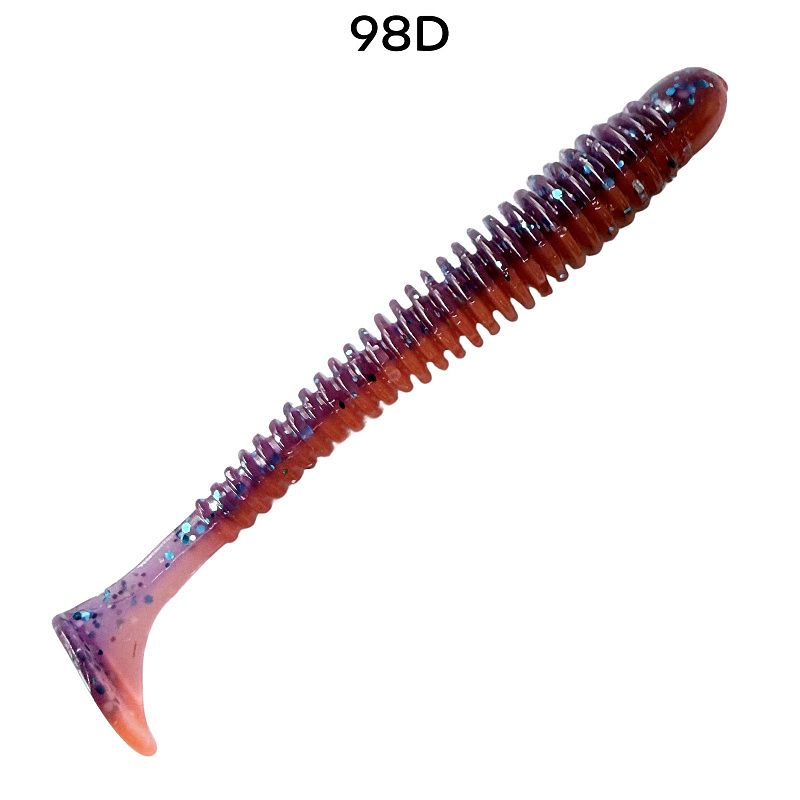 силиконовые приманки Vibro Worm 2.5'' 81-65-98d-6
