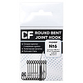Рыболовные Одинарный крючок CF Round bent hook №6 10 шт
