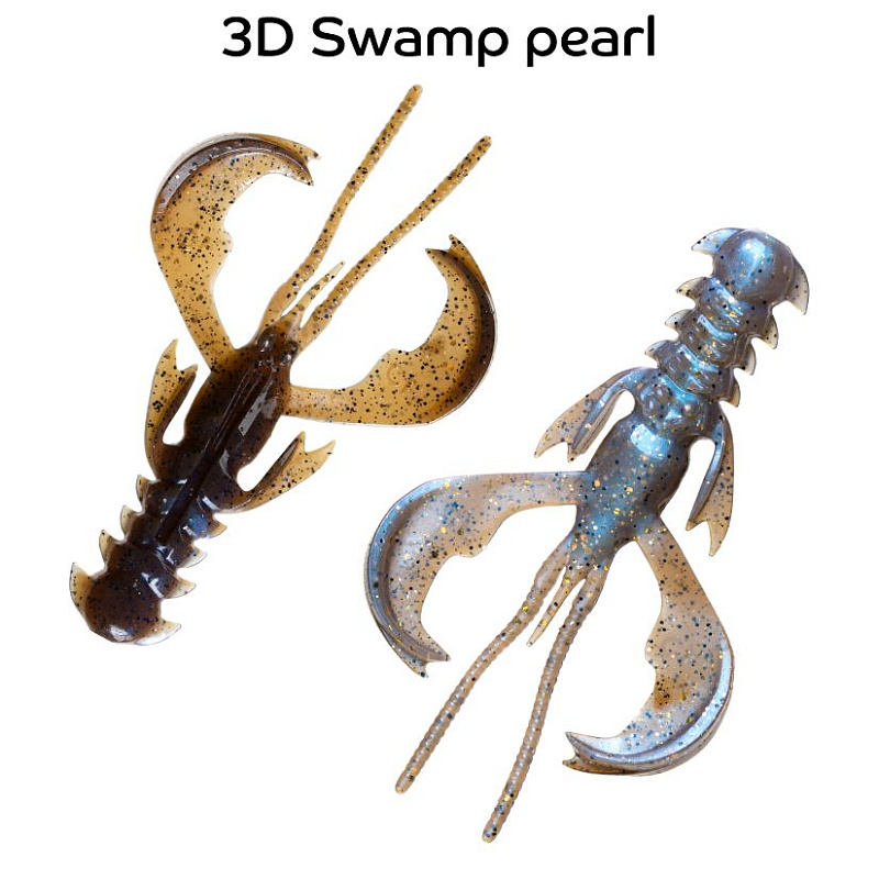 силиконовые приманки Nimble 4" 43-100-3d-6-V