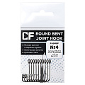 Рыболовные Одинарный крючок CF Round bent hook №4 10 шт