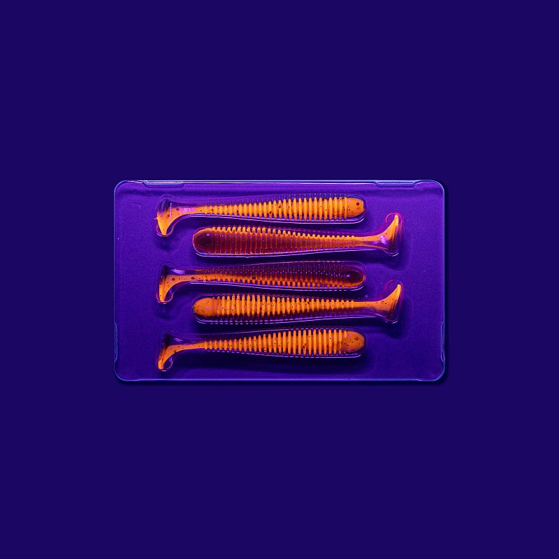 силиконовые приманки Vibro worm 3" 11-75-8d-6