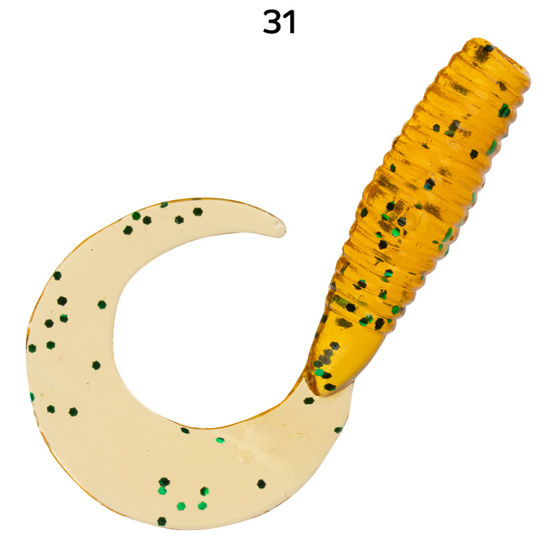 силиконовые приманки Angry Spin 1" 20-25-31-6