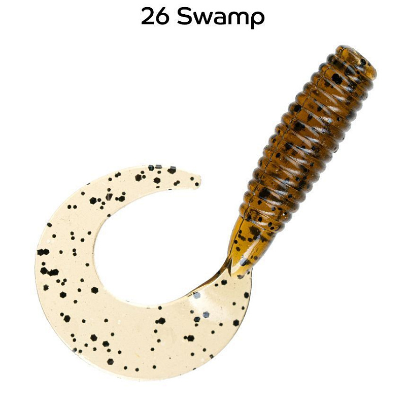 силиконовые приманки Angry spin 1" 20-25-26-6