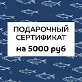 Подарочный сертификат на 5000 руб.