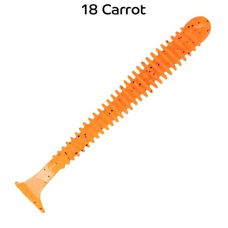 силиконовые приманки Vibro worm 3.4" 12-85-18-6