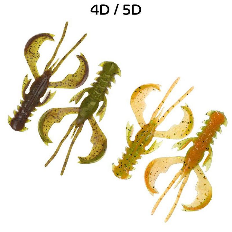 силиконовые приманки Nimble 1.6" 49-40-4d/5d-6