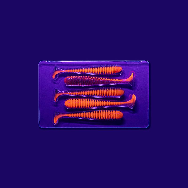 силиконовые приманки Vibro worm 3" 11-75-98d-6