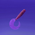 силиконовые приманки Angry spin 1.4" 78-35-12-6