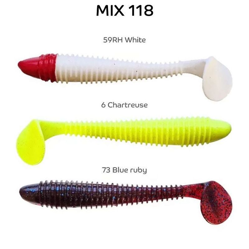 силиконовые приманки Vibro Fat 5.8" 74-145-M118-6