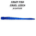 силиконовые приманки Cruel leech 2.2" 8-55-24-6