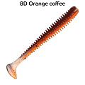 силиконовые приманки Vibro Worm 2.5'' 81-65-8d-6
