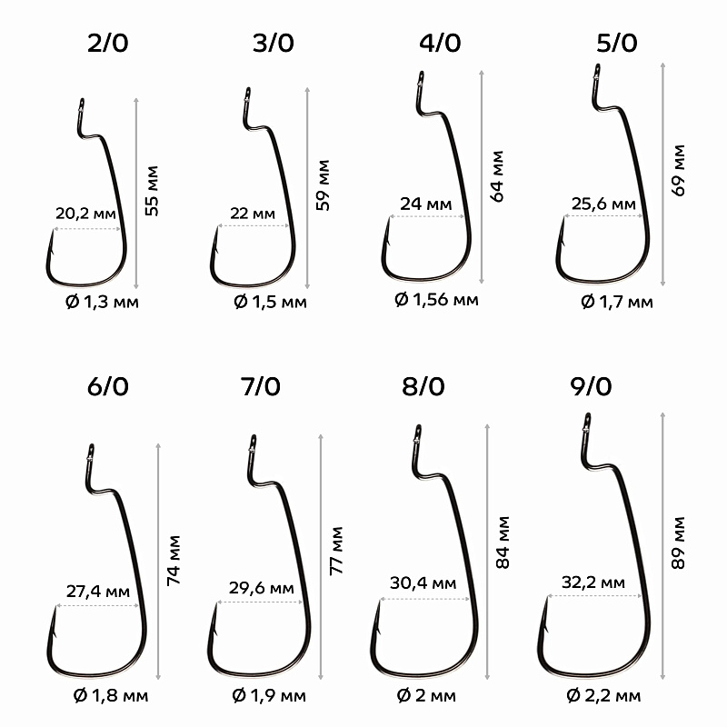 Рыболовные Офсетный крючок CF Offset joint hook №6/0 4 шт