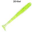 силиконовые приманки Vibro Worm 2.5'' 81-65-20-6