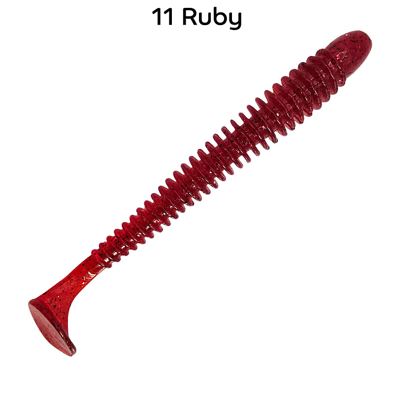 силиконовые приманки Vibro Worm 4'' 75-100-11-6