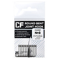 Рыболовные Одинарный крючок CF Round bent hook №8 15 шт