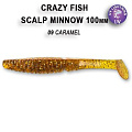 силиконовые приманки Scalp minnow 4" 18-100-9-4