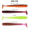 силиконовые приманки Vibro Worm 2.5'' 81-65-M123-6