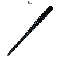 силиконовые приманки Cruel leech 1.6"   85-38-85-6