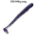силиконовые приманки Vibro worm 3.4" 13-85-51d-6