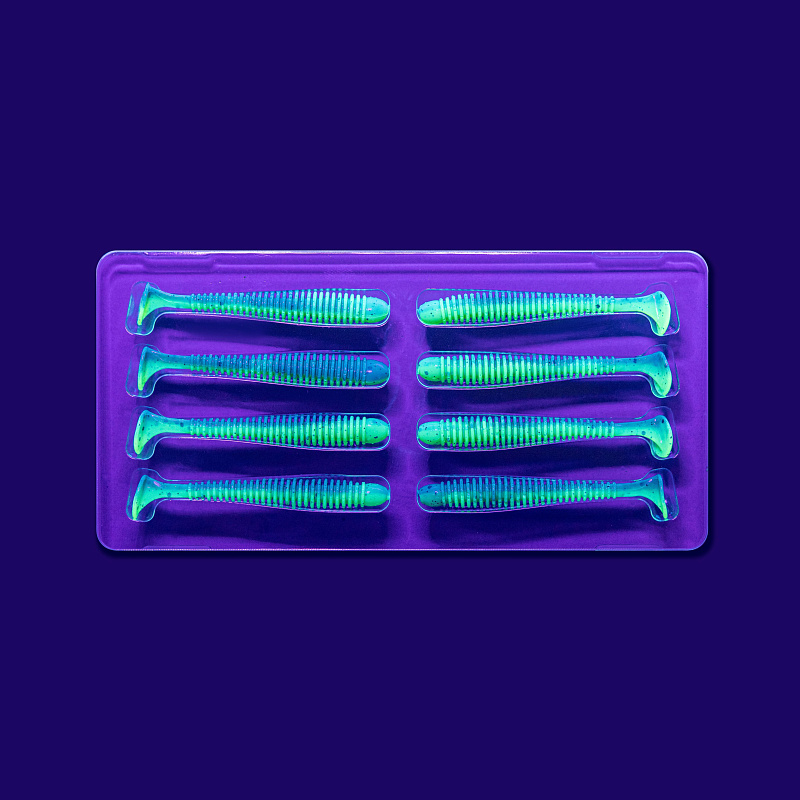 силиконовые приманки Vibro Worm 2.5'' 81-65-4d-6