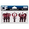 силиконовые приманки Nimble 2.5" 44-65-73-6