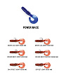 силиконовые приманки Power mace 1.6" 10-40-12-6