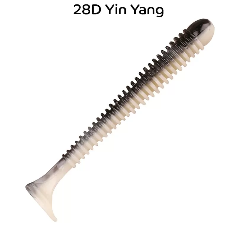силиконовые приманки Vibro worm 3.4" 13-85-28d-6